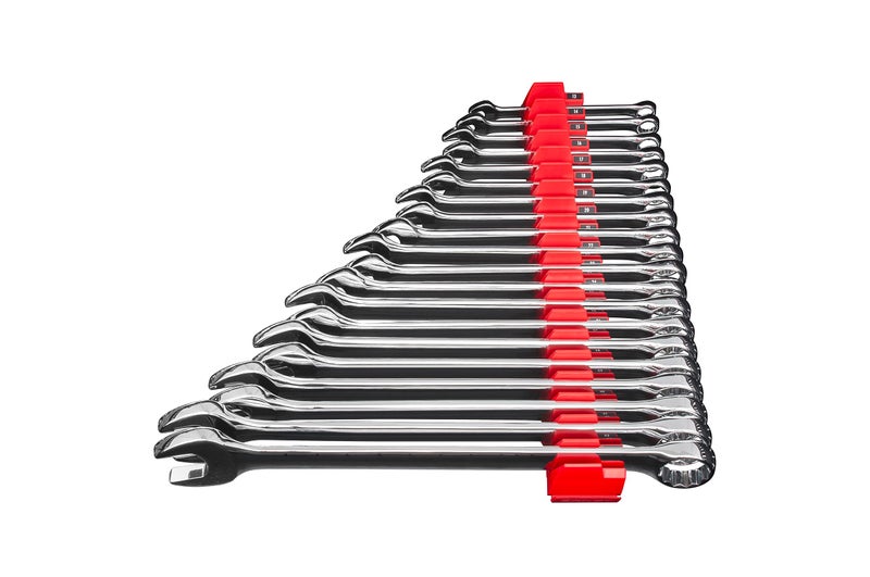 Ernst Manufacturing Wrench Pro - منظم مفاتيح ربط معياري لـ 20 أداة بقاعدة مغناطيسية (أحمر) - صنع في الولايات المتحدة الأمريكية - Image 2
